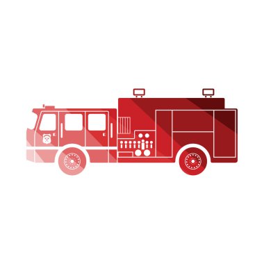 Yangın Servisi kamyon simgesini