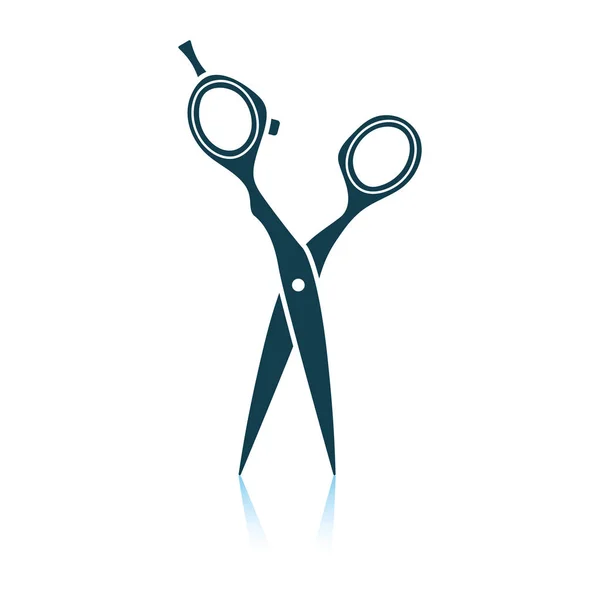 Ícone de tesoura de cabelo — Vetor de Stock