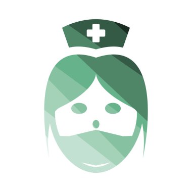 Hemşire kafa simgesi