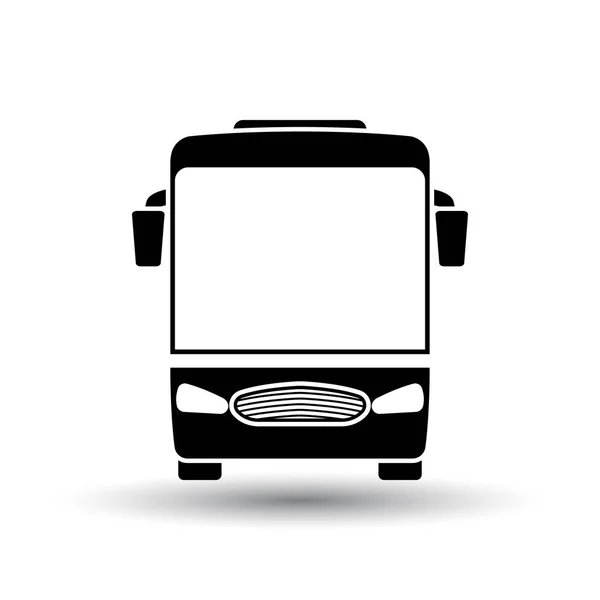 Προβολή εικονιδίου τουριστικού λεωφορείου — Διανυσματικό Αρχείο