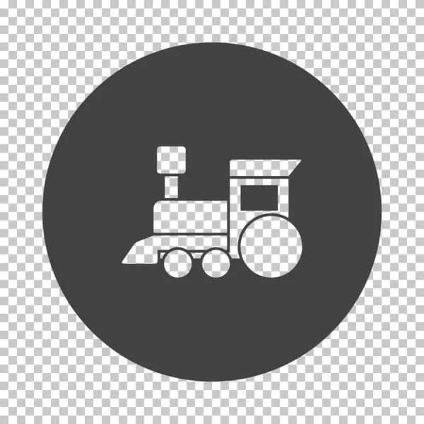 Trein speelgoed pictogram — Stockvector