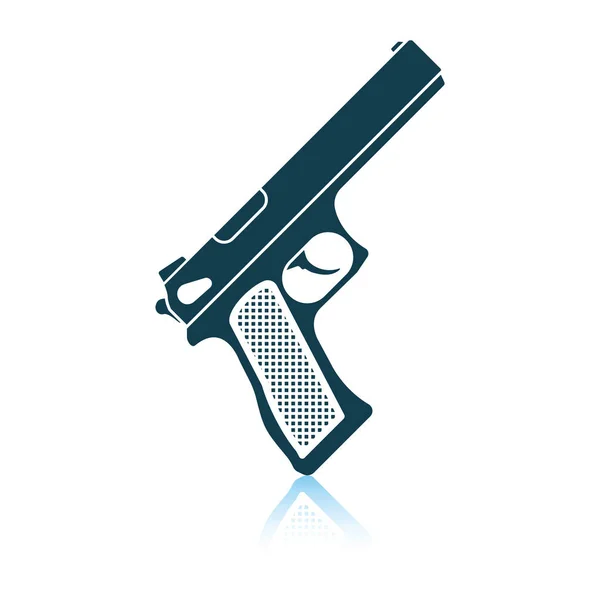 Icono de pistola — Vector de stock