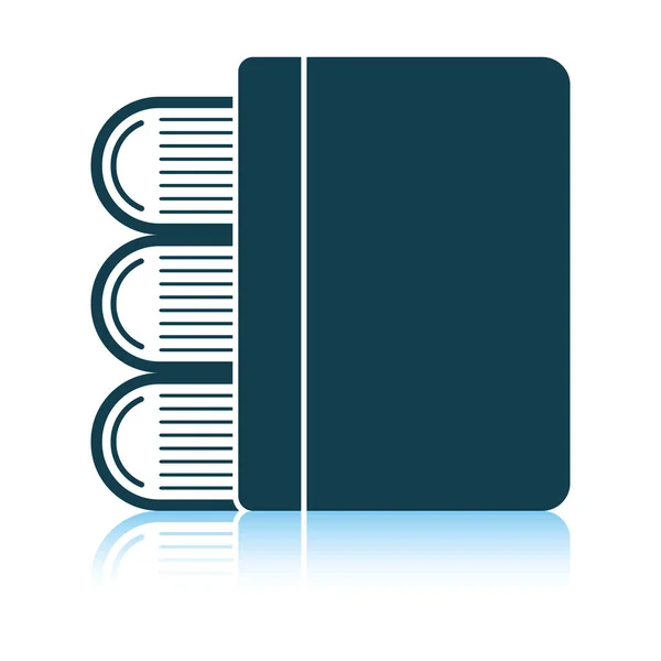 Stack of books icon — Stock Vector