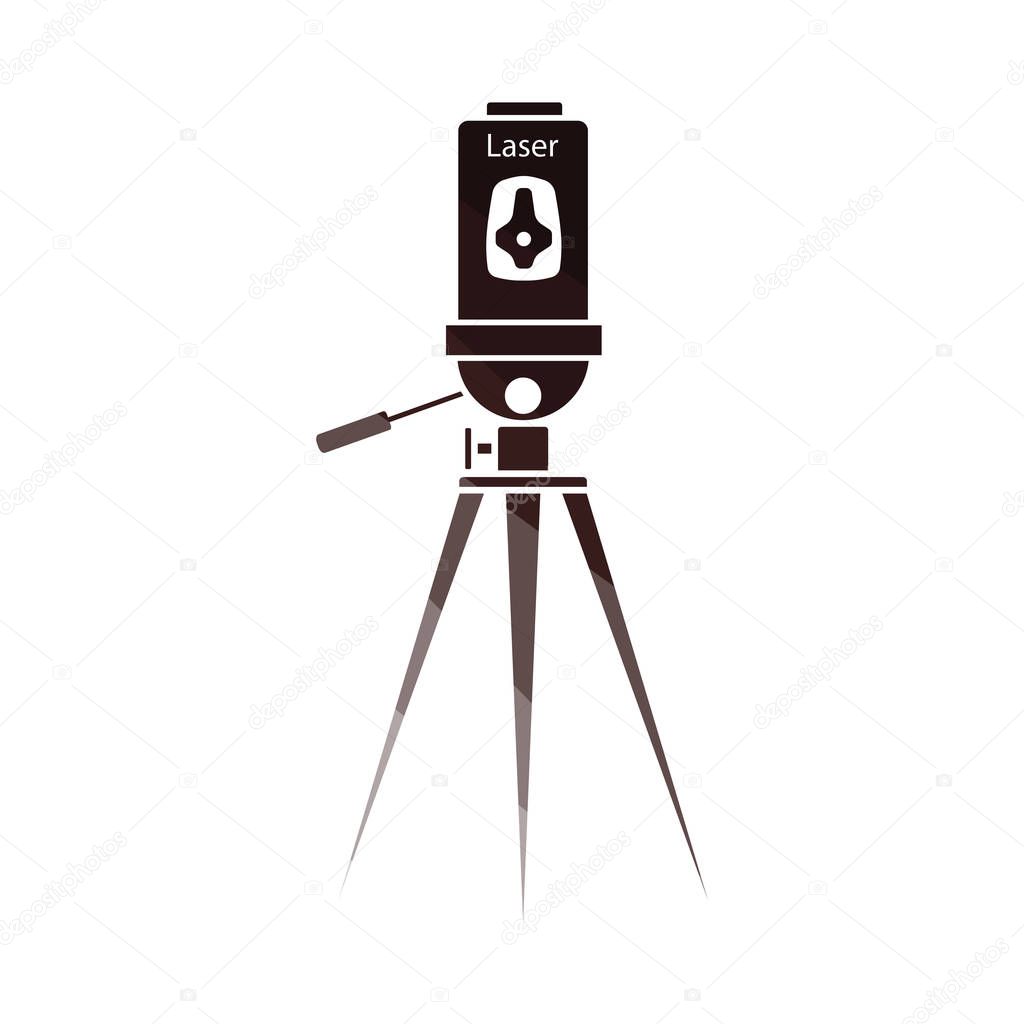 Laser level tool icon