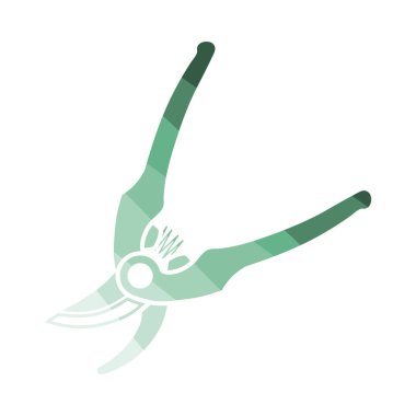 Bahçe makası simgesi