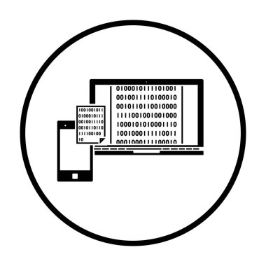 Veri değişimi simgesi