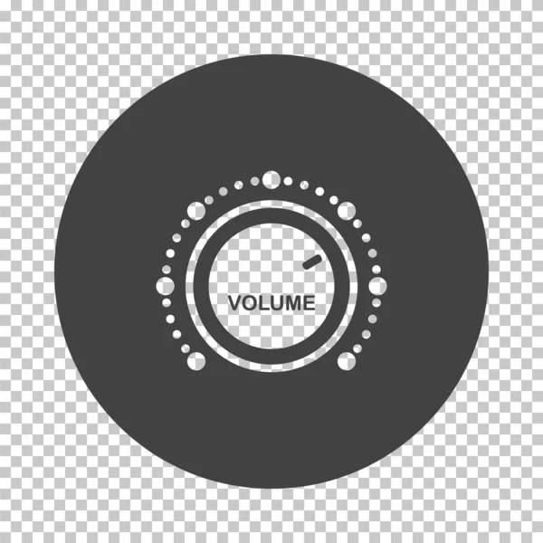 Pictogram voor volumeregeling — Stockvector