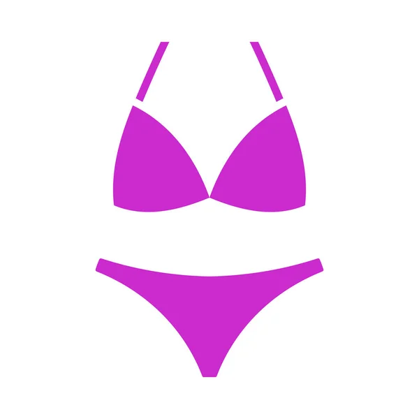Icona bikini — Vettoriale Stock