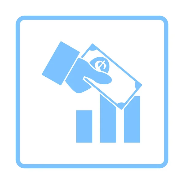 Investeringen pictogram — Stockvector