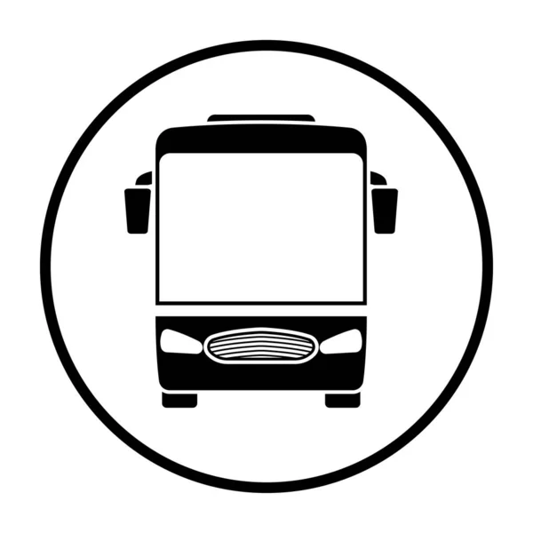 Turista busz ikon előnézete — Stock Vector