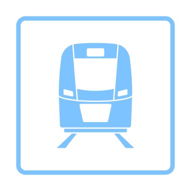 Tren simgesi ön görünümü