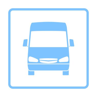 Van simgesi ön görünümü