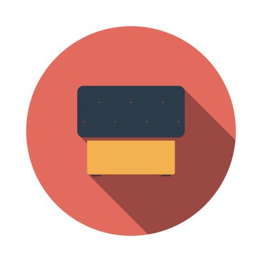 Yatak odası kabarık simgesi