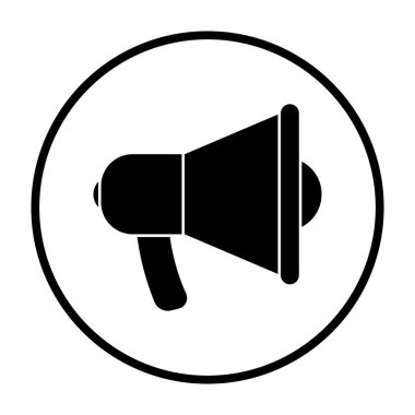 Promosyon megafon simgesi