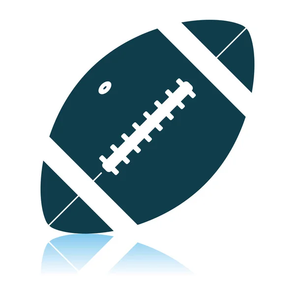 American-Football-Ikone — Stockvektor