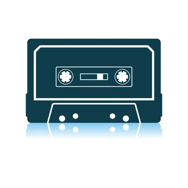オーディオ カセット テープのアイコン — ストックベクタ
