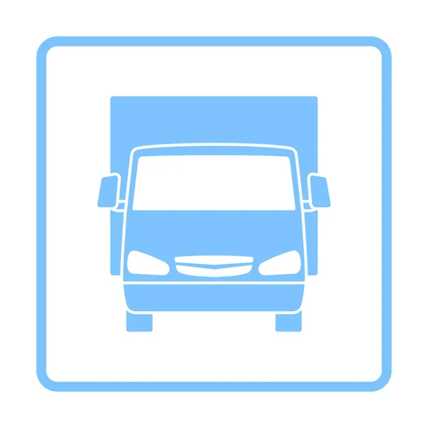 Van Truck Icon Front View — Stock Vector