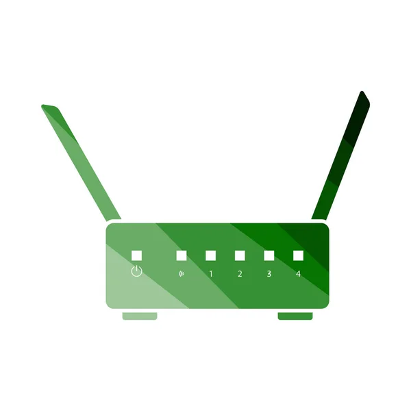 Ícone do roteador Wi-Fi —  Vetores de Stock