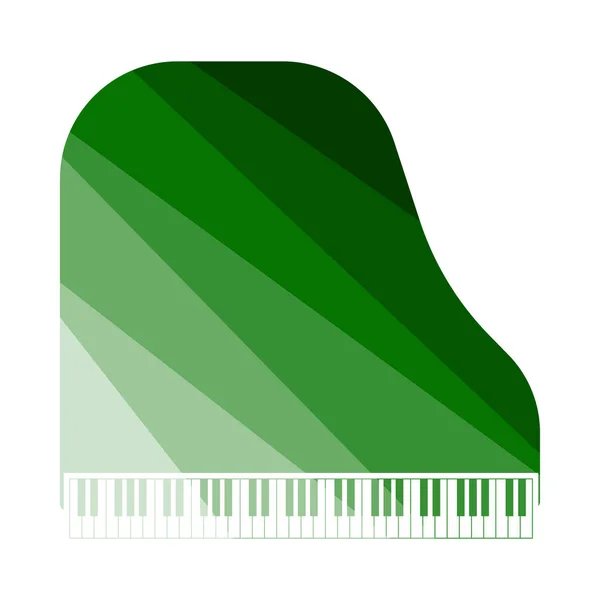 Grand piano pictogram — Stockvector