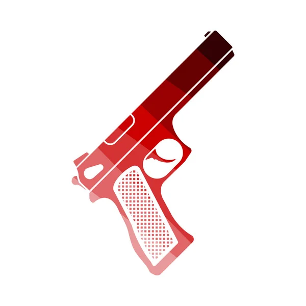 Icono de pistola — Vector de stock