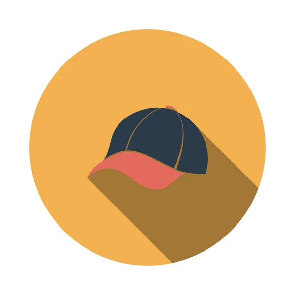Icona del cappello da baseball — Vettoriale Stock