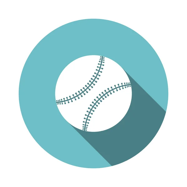 Baseballový míč ikona — Stockový vektor
