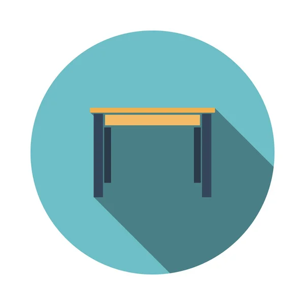 Icono de mesa de cena — Vector de stock