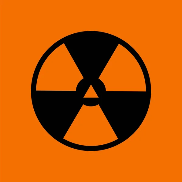 Icono de radiación — Archivo Imágenes Vectoriales