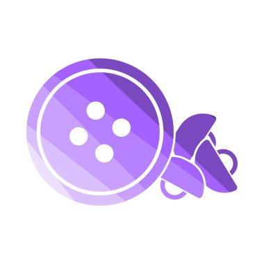 Dikiş düğme simgesi