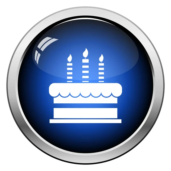 Party Cake Icon — Stock Vector