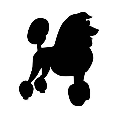 Kaniş köpek siluet