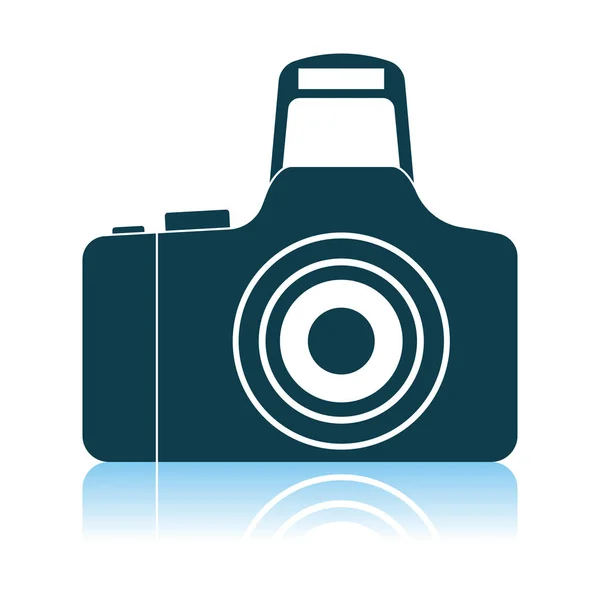 Icona della fotocamera fotografica — Vettoriale Stock