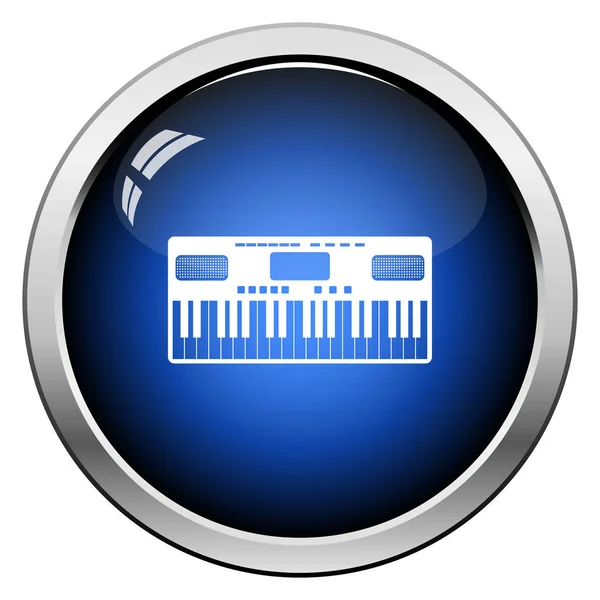 Icône du synthétiseur musical — Image vectorielle