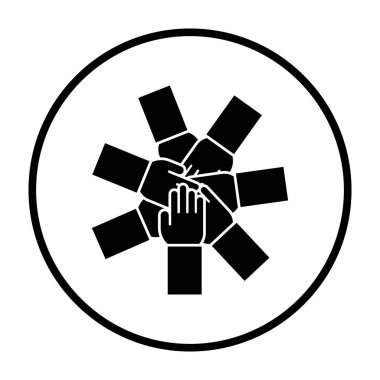 Birlik Ve Takım Çalışması Simgesi