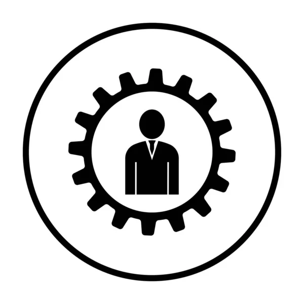 Teamwerk pictogram — Stockvector