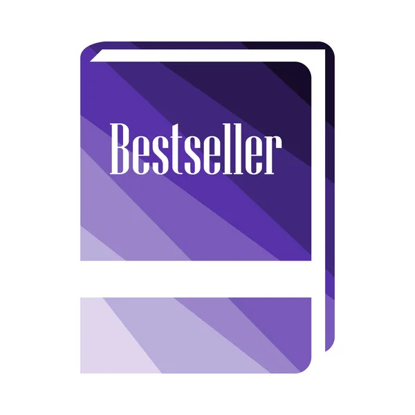 Bestseller-Buch-Ikone — Stockvektor