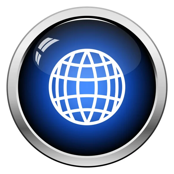 Globe-icoon — Stockvector