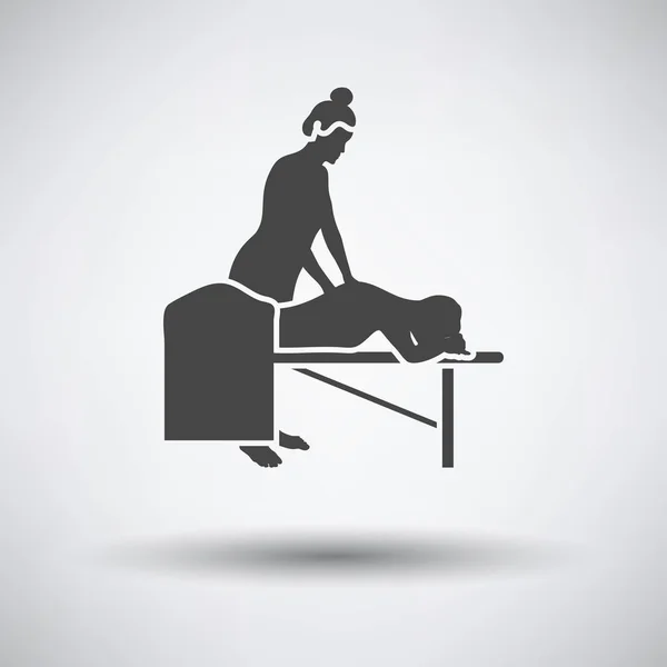 Kobieta, masaż, ikona — Wektor stockowy