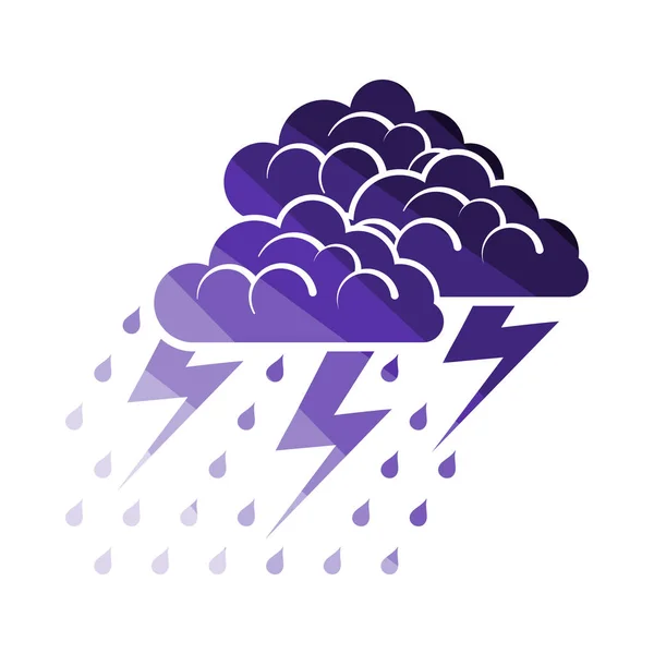 Icône orage — Image vectorielle