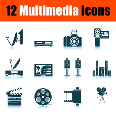 Multimedya Icon set
