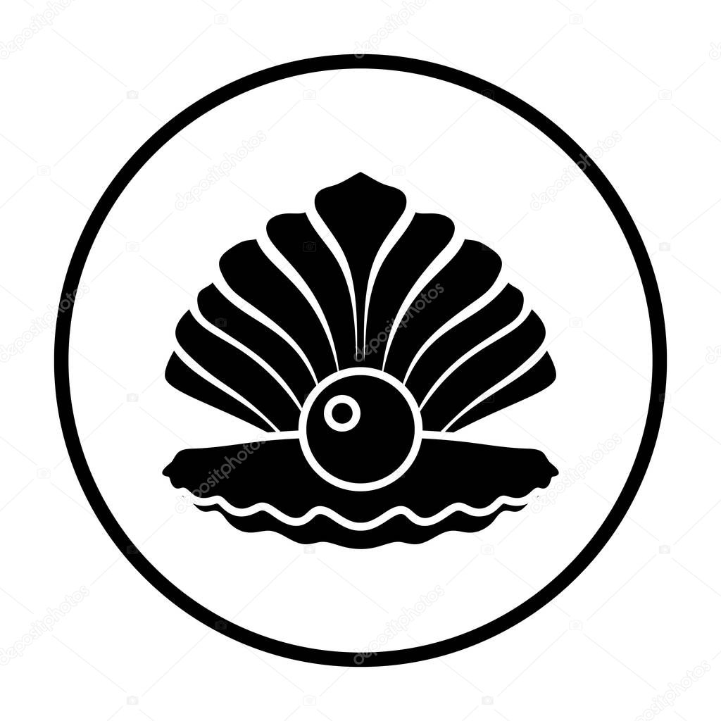 Open Seashell Icon