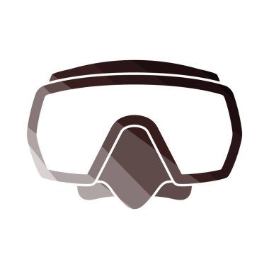 Tüplü maske simgesi