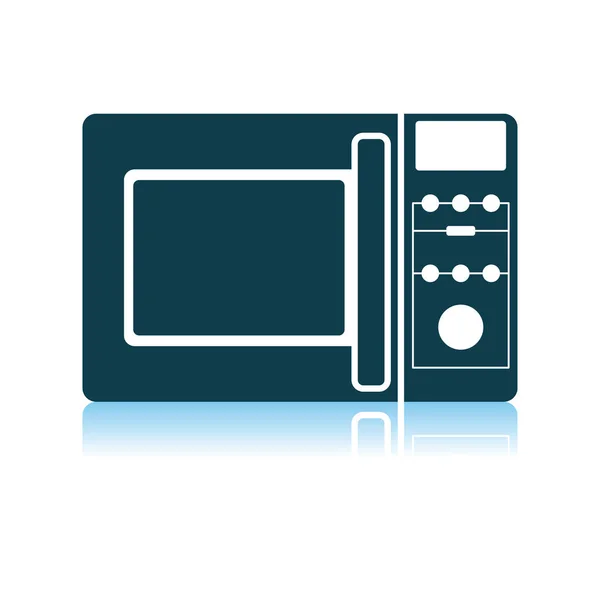 Micro Wave Oven Icon — Stock Vector