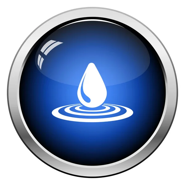 Значок краплі води — стоковий вектор