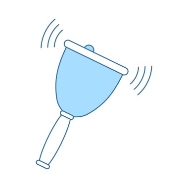 Okul el zil simgesini