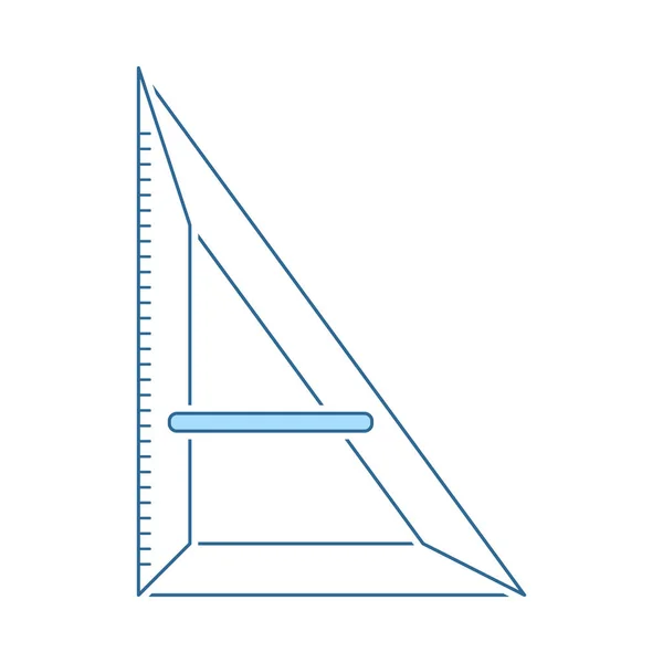三角形のアイコン — ストックベクタ
