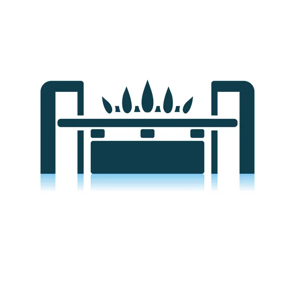 Gas Burner Icon — Stock Vector