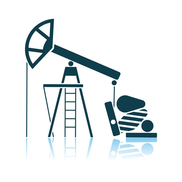 Oil Pump Icon — Stock Vector