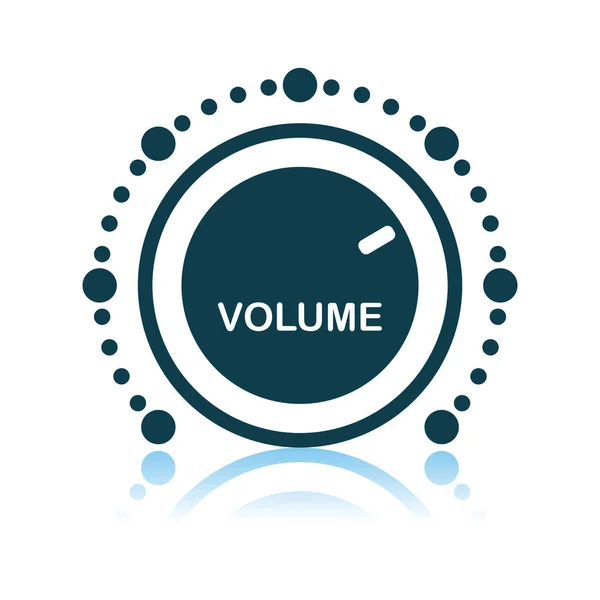 Ícone de controle de volume — Vetor de Stock