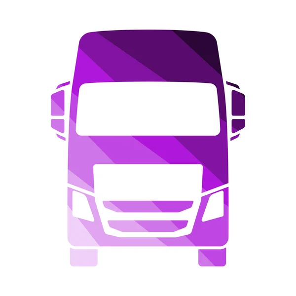 Truck Icon Front View — Stock Vector